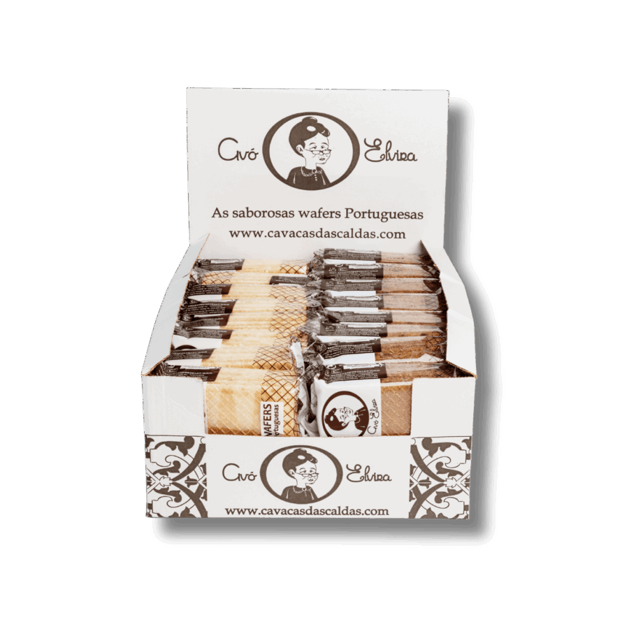 Caixa Expositora Wafers de Chocolate 32x37g