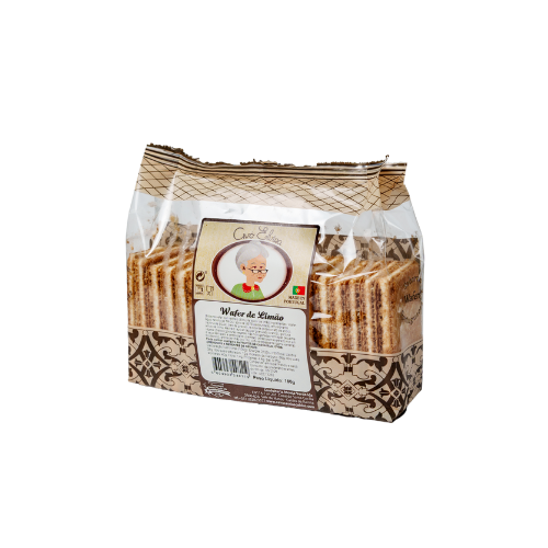 Wafers Portuguesas de Limão – 160g