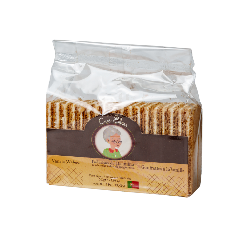 Wafers Portuguesas Baunilha – 200g cartolina