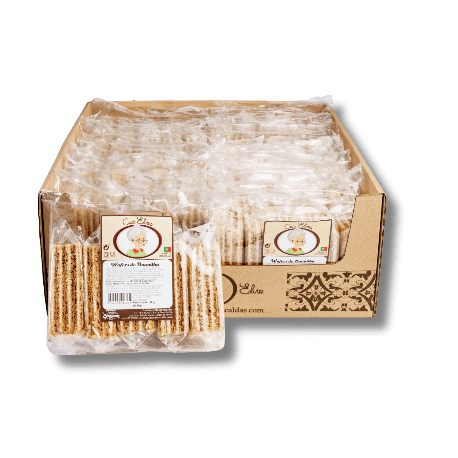 Wafers de Baunilha 185g